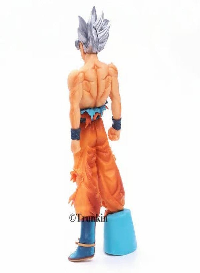 Trunkin DBZ Anime Goku Super Saiyan SSJ Perfected Ultra Instinct 28Cm PVC Action Figure - Image 3